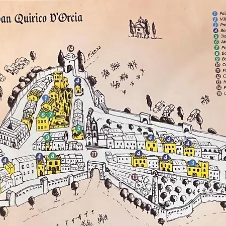 Torre Giardino Segreto B&b- Borgo Capitano Collection - Diffuso San Quirico d'Orcia